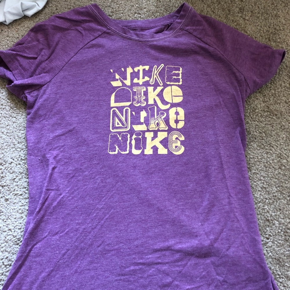 Purple Nike top